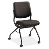 HON® Perpetual Series Folding Nesting Chair, Supports Up To 300 Lb, Morel Seat-back, Black Base freeshipping - TVN Wholesale 