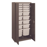 HON® Flagship Storage Cabinet With 4 Small And 4 Medium Bins, 30 X 18 X 28, Loft freeshipping - TVN Wholesale 