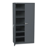 HON® Assembled Storage Cabinet, 36w X 18d X 42h, Black freeshipping - TVN Wholesale 