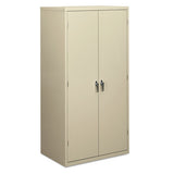 HON® Assembled Storage Cabinet, 36w X 18 1-8d X 41 3-4h, Light Gray freeshipping - TVN Wholesale 