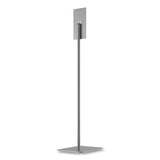 HON® Hand Sanitizer Station Stand, 12 X 16 X 54, Silver freeshipping - TVN Wholesale 