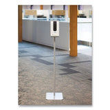 HON® Hand Sanitizer Station Stand, 12 X 16 X 54, Silver freeshipping - TVN Wholesale 