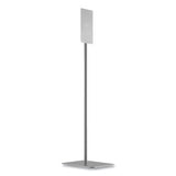 HON® Hand Sanitizer Station Stand, 12 X 16 X 54, Silver freeshipping - TVN Wholesale 