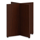 HON® Mod X-base For 42" Table Tops, Traditional Mahogany freeshipping - TVN Wholesale 