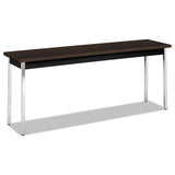 HON® Utility Table, Rectangular, 60w X 20d X 29h, Mocha-black freeshipping - TVN Wholesale 