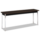 HON® Utility Table, Rectangular, 72w X 30d X 29h, Mocha-black freeshipping - TVN Wholesale 