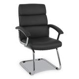 HON® Traction Guest Chair, 20.1" X 27.2" X 39.3", Black Seat-back, Chrome Base freeshipping - TVN Wholesale 
