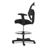 HON® Prominent High-back Task Stool, Supports Up To 250 Lb, 15.94" To 19.69" Seat Height, Black freeshipping - TVN Wholesale 