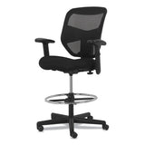 HON® Prominent High-back Task Stool, Supports Up To 250 Lb, 21" To 28.1" Seat Height, Black freeshipping - TVN Wholesale 