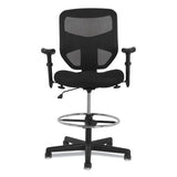 HON® Prominent High-back Task Stool, Supports Up To 250 Lb, 21" To 28.1" Seat Height, Black freeshipping - TVN Wholesale 