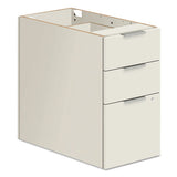 HON® Voi Support Pedestal, Left Or Right, 3-drawers: Box-box-file, Legal-letter, Harvest, 16" X 30" X 28.5" freeshipping - TVN Wholesale 