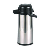 Hormel Commercial Grade 2.2l Airpot, W-push-button Pump, Stainless Steel-black freeshipping - TVN Wholesale 