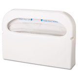 HOSPECO® Health Gards Toilet Seat Cover Dispenser, Half-fold, 16 X 3.25 X 11.5, White, 2-box freeshipping - TVN Wholesale 