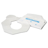 Health Gards Toilet Seat Covers, Half-fold, 14.25 X 16.5, White, 250-pack, 10 Boxes-carton