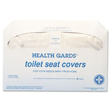 HOSPECO® Health Gards Toilet Seat Covers, 14.25 X 16.5, White, 250 Covers-pack, 20 Packs-carton freeshipping - TVN Wholesale 