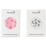 HOSPECO® Scensibles Personal Disposal Bags, 3.38" X 9.75", Pink, 1,200-carton freeshipping - TVN Wholesale 