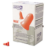 Howard Leight® by Honeywell Max-1 D Single-use Earplugs, Cordless, 33nrr, Coral, Ls 500 Refill freeshipping - TVN Wholesale 