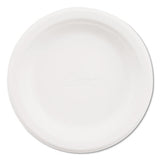 Chinet® Paper Dinnerware, 3-compartment Plate, 10.25" Dia, White, 500-carton freeshipping - TVN Wholesale 