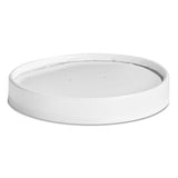 Vented Paper Lids, Fits 8 Oz To 16 Oz Cups, White, 25-sleeve, 40 Sleeves-carton