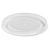 Chinet® Plastic High Heat Vented Lid, Fits 16-32 Oz, White, 50-bag, 10-bags Carton freeshipping - TVN Wholesale 