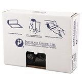 Inteplast Group High-density Commercial Can Liners, 16 Gal, 8 Microns, 24" X 33", Black, 1,000-carton freeshipping - TVN Wholesale 