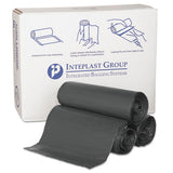 Inteplast Group High-density Commercial Can Liners, 55 Gal, 0.87 Mil, 36" X 60", Black, 150-carton freeshipping - TVN Wholesale 