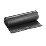 Inteplast Group High-density Interleaved Commercial Can Liners, 45 Gal, 22 Microns, 40" X 48", Black, 150-carton freeshipping - TVN Wholesale 