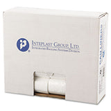 Inteplast Group Low-density Commercial Can Liners, 10 Gal, 0.35 Mil, 24" X 24", Clear, 1,000-carton freeshipping - TVN Wholesale 