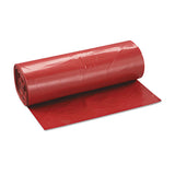 Inteplast Group Low-density Commercial Can Liners, 45 Gal, 1.3 Mil, 40" X 46", Red, 100-carton freeshipping - TVN Wholesale 