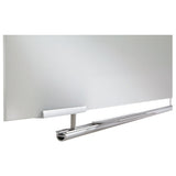 Iceberg Clarity Glass Dry Erase Board With Aluminum Trim, Frameless, 48 X 36 freeshipping - TVN Wholesale 