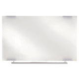 Iceberg Clarity Glass Dry Erase Board With Aluminum Trim, Frameless, 48 X 36 freeshipping - TVN Wholesale 