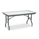 Iceberg Indestructable Ultimate Folding Table, 60 X 30 X 29, Granite-black freeshipping - TVN Wholesale 
