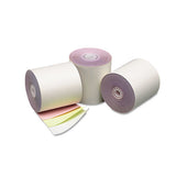 Iconex™ Impact Printing Carbonless Paper Rolls, 3" X 70 Ft, White-canary-pink, 50-carton freeshipping - TVN Wholesale 