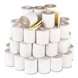 Iconex™ Impact Printing Carbonless Paper Rolls, 0.69" Core, 3.25" X 80 Ft, White-canary, 60-carton freeshipping - TVN Wholesale 