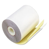 Iconex™ Impact Printing Carbonless Paper Rolls, 0.69" Core, 3.25" X 80 Ft, White-canary, 60-carton freeshipping - TVN Wholesale 