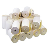 Iconex™ Impact Printing Carbonless Paper Rolls, 4.5" X 90 Ft, White-canary, 24-carton freeshipping - TVN Wholesale 