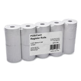 Iconex™ Direct Thermal Printing Thermal Paper Rolls, 3.13" X 230 Ft, White, 10-pack freeshipping - TVN Wholesale 