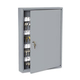 SecurIT® Locking Key Cabinet, 100-key, Steel, Gray, 16 1-2 X 3 X 22 1-2 freeshipping - TVN Wholesale 