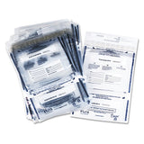 Iconex™ Clear Dual Deposit Bags, Tamper Evident, Plastic, 11 X 15, Clear, 100-pack freeshipping - TVN Wholesale 