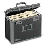 Vaultz® Locking Personal File Tote, Letter, 7.25 X 13.75 X 12.5, Tactical Black freeshipping - TVN Wholesale 