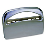Impact® Metal Half-fold Toilet Seat Cover Dispenser, 16.35 X 2.45 X 11.55, Chrome freeshipping - TVN Wholesale 