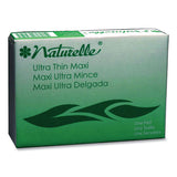 Impact® Naturelle Maxi Pads, #4 Ultra Thin With Wings, 200 Individually Wrapped-carton freeshipping - TVN Wholesale 