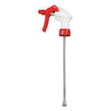 Impact® General Purpose Trigger Sprayer, 8.13" Tube, Fits 24 Oz Bottles, Red-white, 24-carton freeshipping - TVN Wholesale 