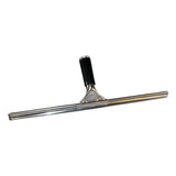 Impact® Stainless Steel Window Squeegee, 18" Wide Blade, 3" Handle freeshipping - TVN Wholesale 