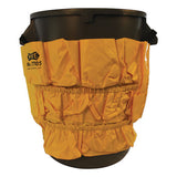Impact® Gator Caddy Vinyl Yellow Bag, 9 Pockets, 20w X 20.5h, Yellow freeshipping - TVN Wholesale 
