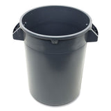 Impact® Gator Plus Container, Round, Plastic, 32 Gal, Gray freeshipping - TVN Wholesale 