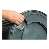 Impact® Gator Plus Container, Round, Plastic, 44 Gal, Gray freeshipping - TVN Wholesale 