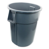 Impact® Gator Plus Container, Round, Plastic, 55 Gal, Gray freeshipping - TVN Wholesale 