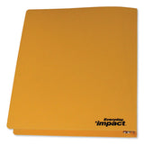 Impact® Yellow Sds Binder, 1.5" Capacity, 8.5 X 11, Yellow-red freeshipping - TVN Wholesale 