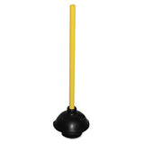 Impact® Plunger, 20" Wood Handle, 6" Dia freeshipping - TVN Wholesale 